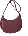 Country Leather Genuine Leather Crescent Crossbody Bag for Women – Stylish Shoulder Purse