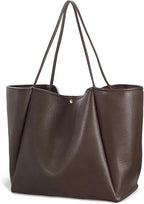 Country Leather Oversized Tote Bag – Premium PU Leather Weekender & Travel Handbag